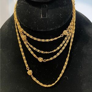 Vintage Gold Plated Freirich Chain
